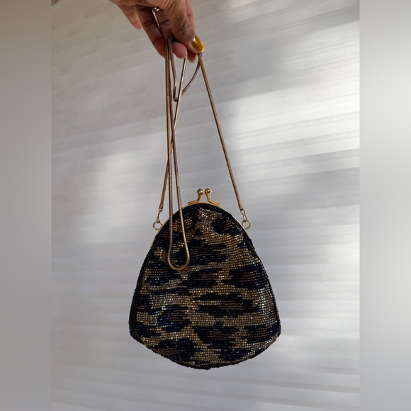 Vintage Carolyne Barton Night Beaded Evening Bag - Picture 4 of 10